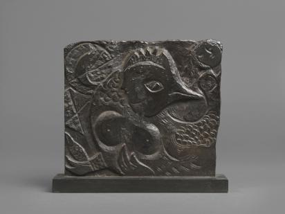 Femme-coq, 1956 - 1957, Sculpture by Marc Chagall